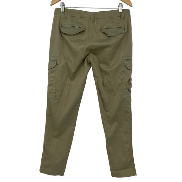 Gap Cadet Cargo Khaki Pants Light Olive Green 8 - Picture 3 of 11